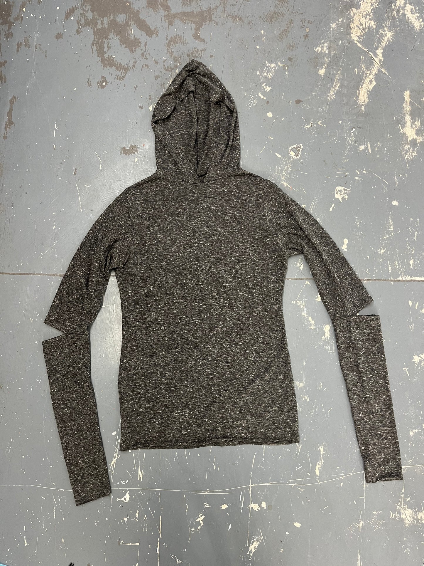 Charcoal Jersey Hoodie