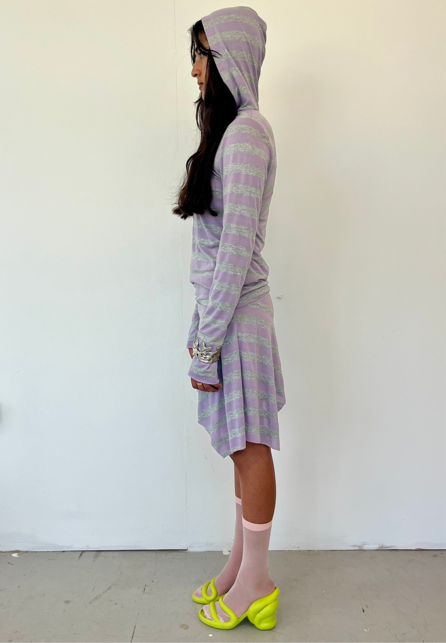 Purple Stripe Dress