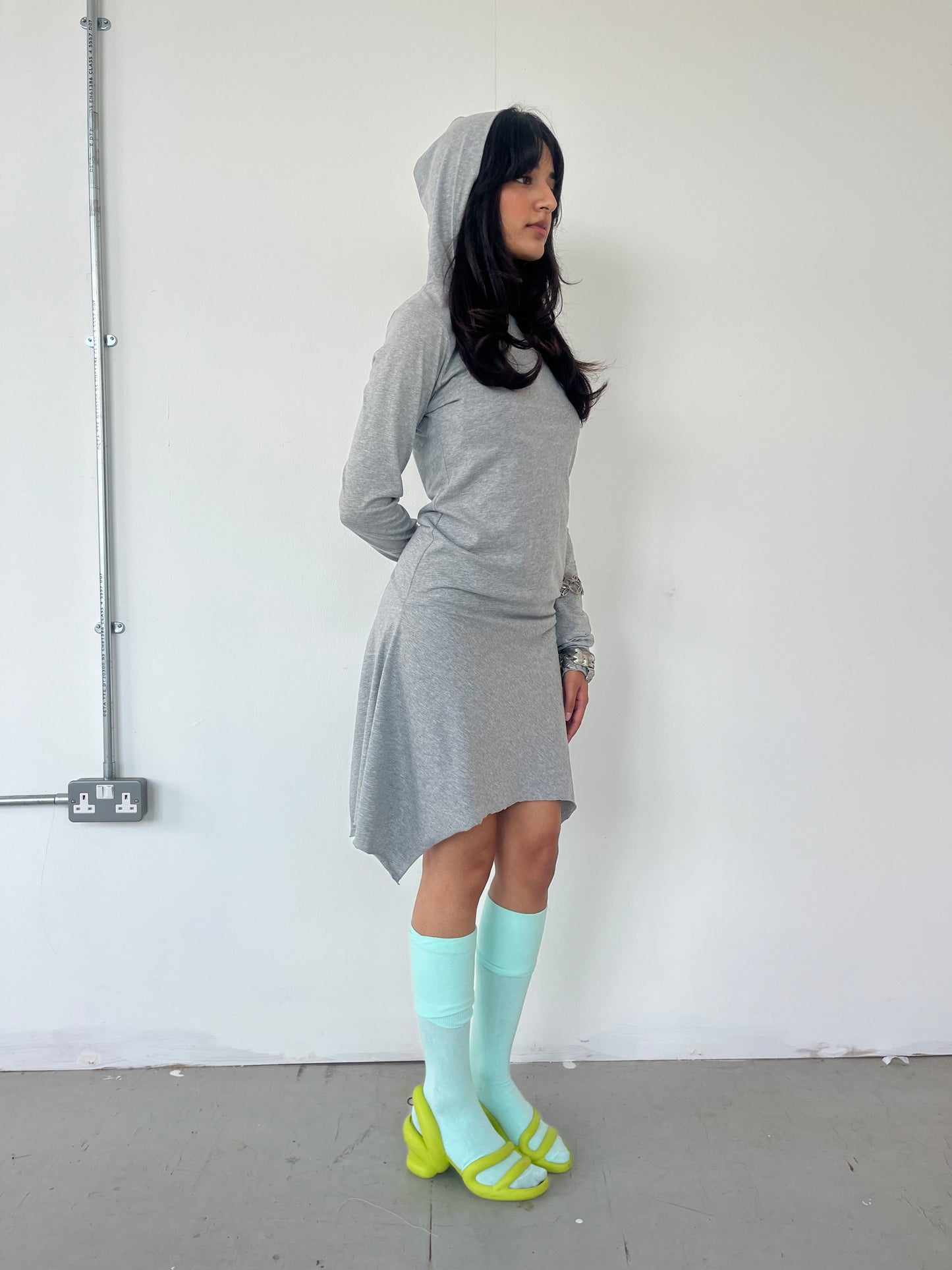 Grey Jersey Dress