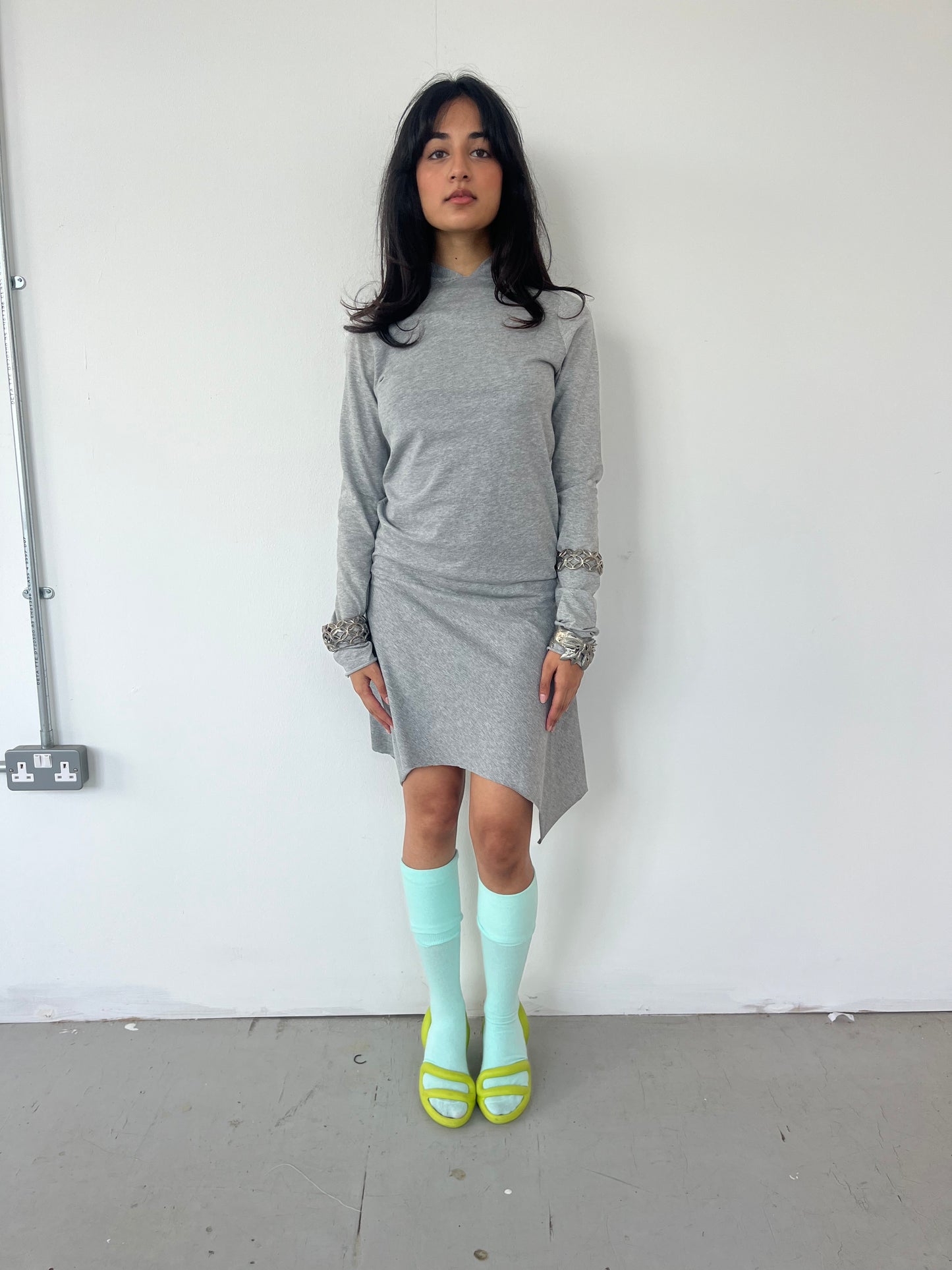 Grey Jersey Dress