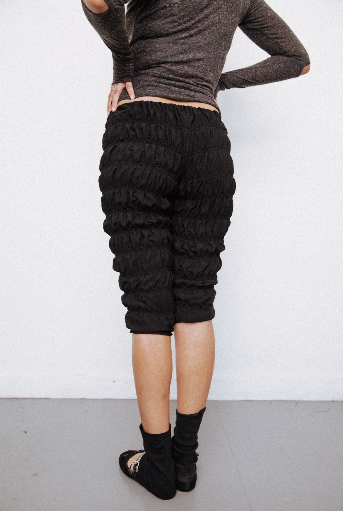 Black Capri Bloomers