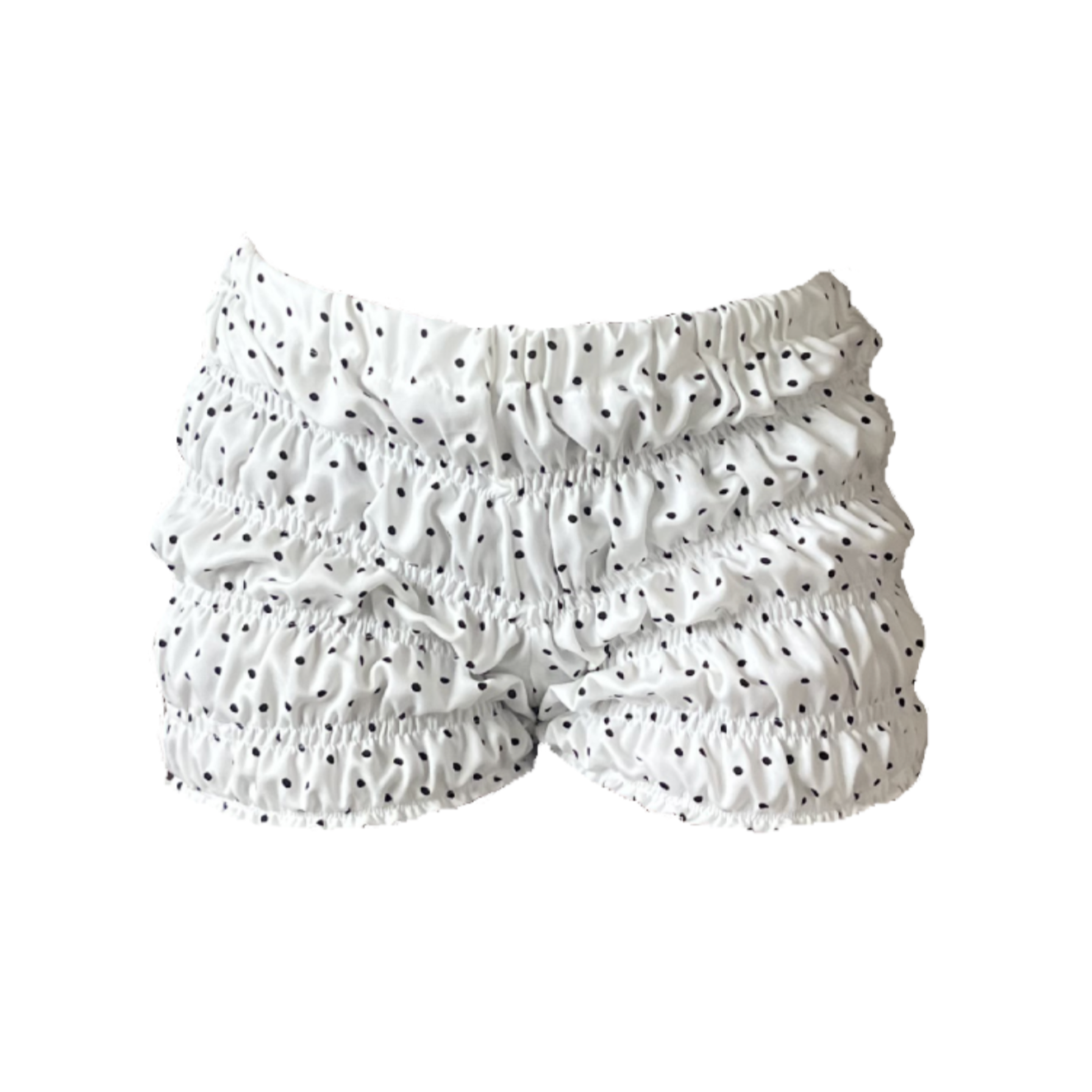 White Polka Dot Bloomers