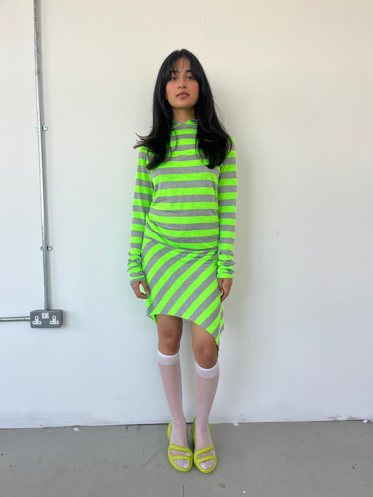Green Stripe Dress