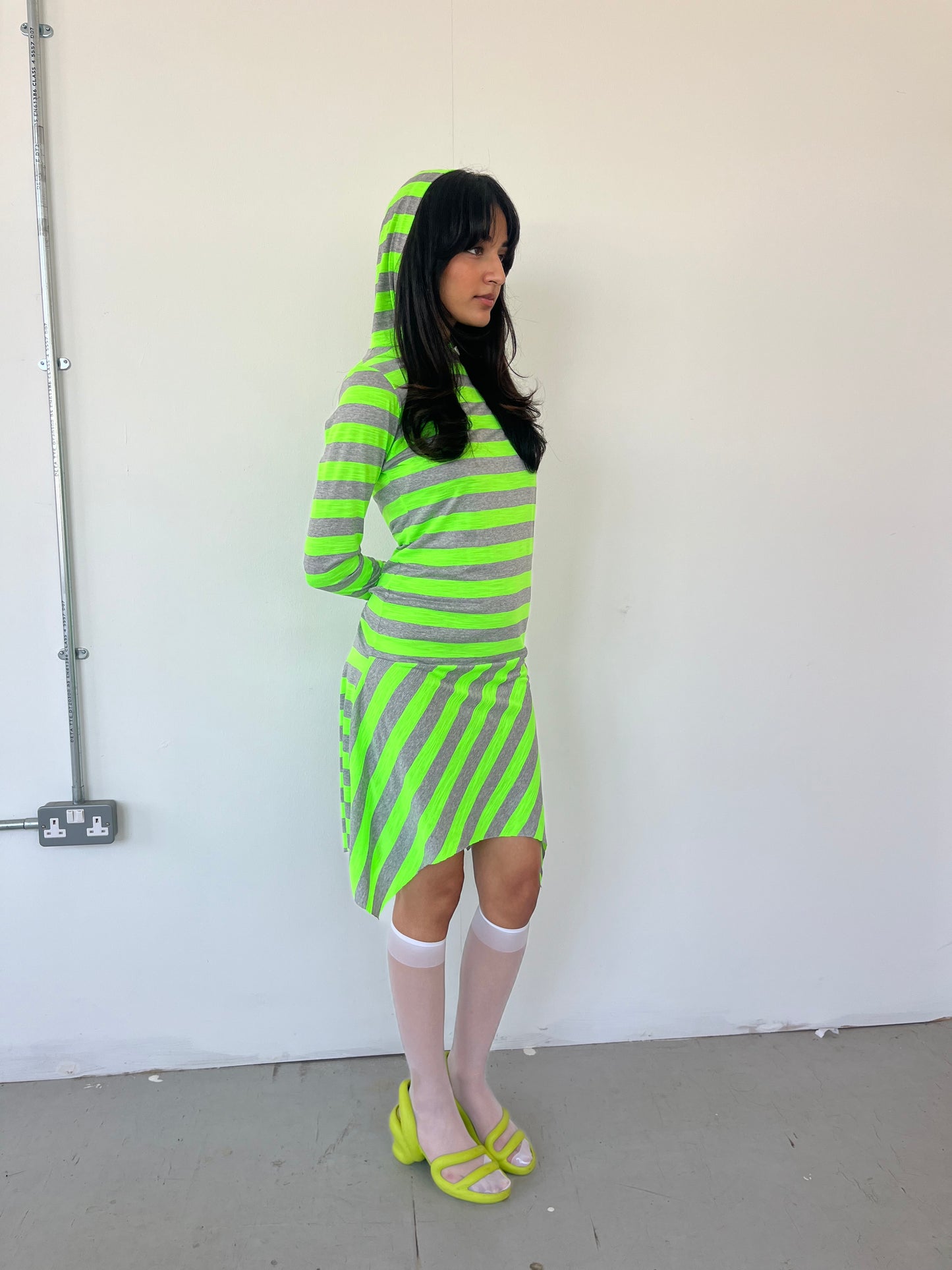 Green Stripe Dress