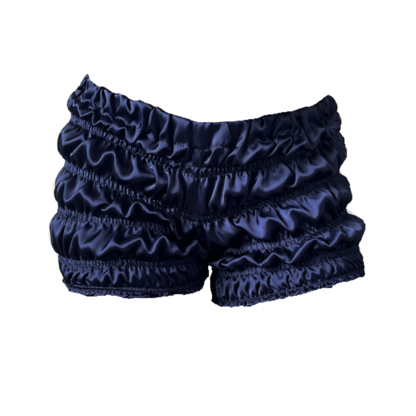 Navy Satin Bloomers